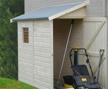 A small lean-to shed